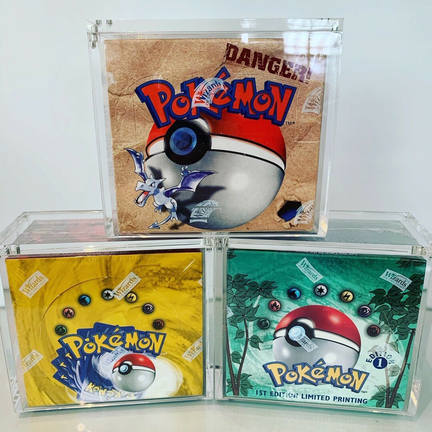 Pokémon Booster Box Display Case - WOTC Era