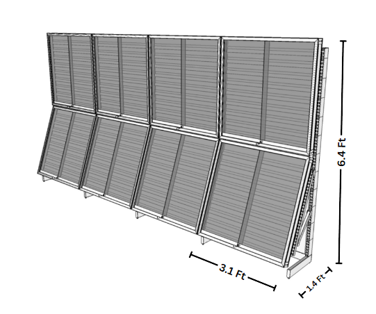 Repostionable Rail TCG Display Case