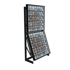 PRE-ORDER Hobby Guard Repositionable Rail Card Wall | Trading Card Display Case | LED-1