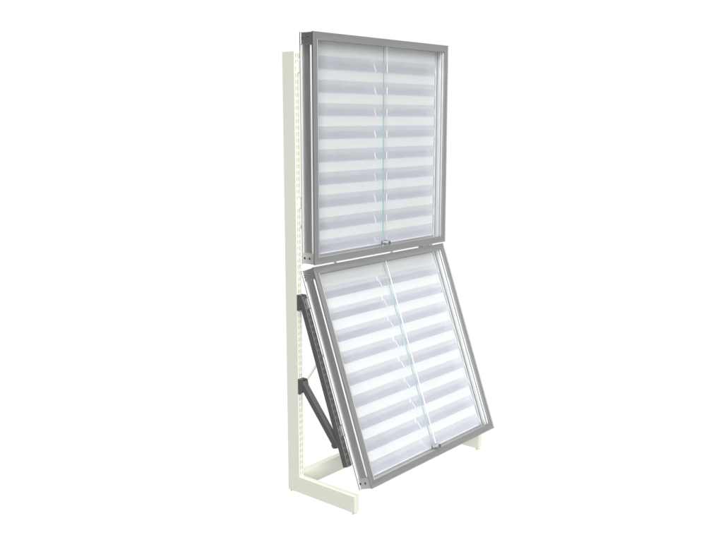 Aluminum Fixed Rail TCG Display Case