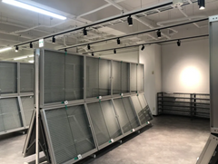 Aluminum Fixed Rail TCG Display Case-7