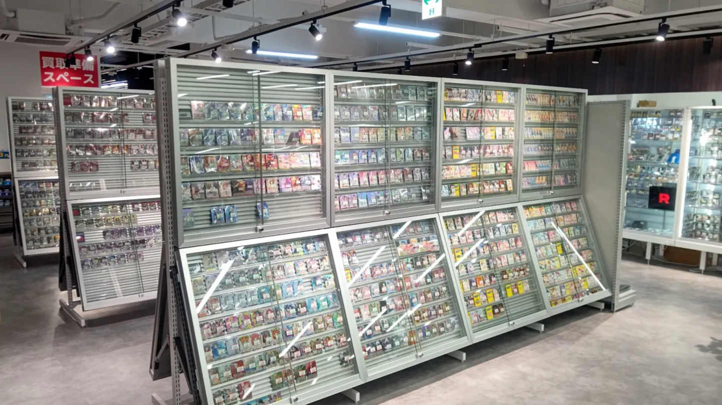 Custom Professional Retail TCG Display Case – HOBBYGUARD