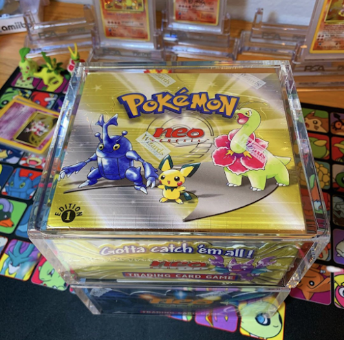 Pokémon Booster Box Display Case - WOTC Era