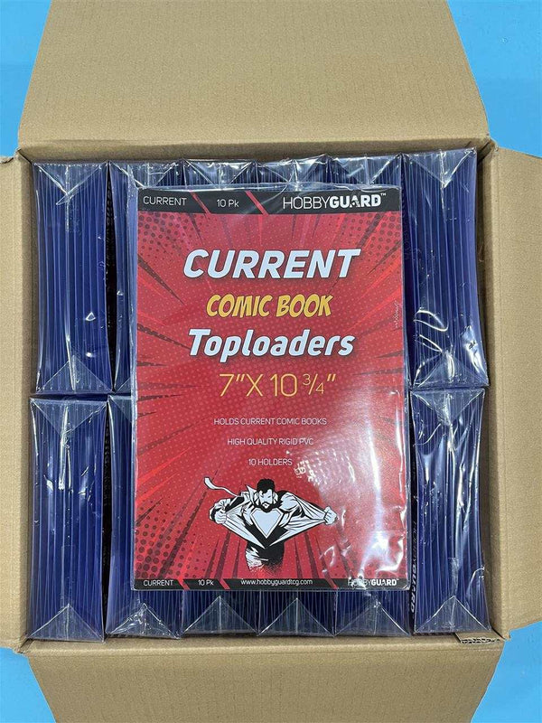 Hobby Guard Current Comic Book Toploader (20 Toploaders) – HOBBYGUARD
